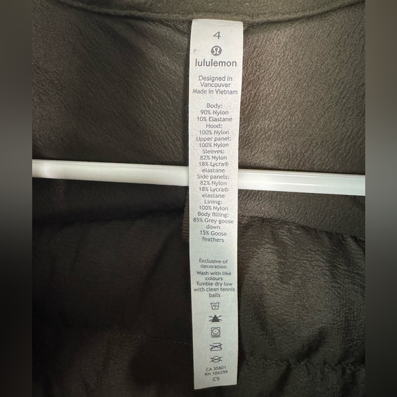 Lululemon Down For It All Jacket - Picture 4 of 12